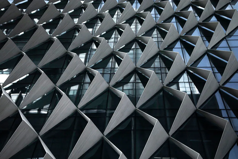 辦公建筑 | 外立面常用材料解析4— 玻璃+GRC